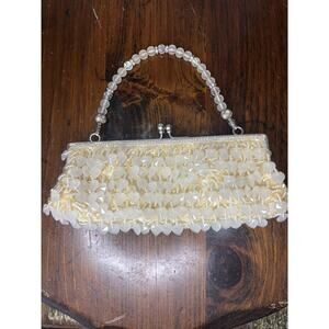 Vintage Yukon Beaded, Hearts, Hand Bag, Evening